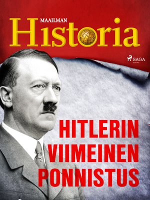 cover image of Hitlerin viimeinen ponnistus